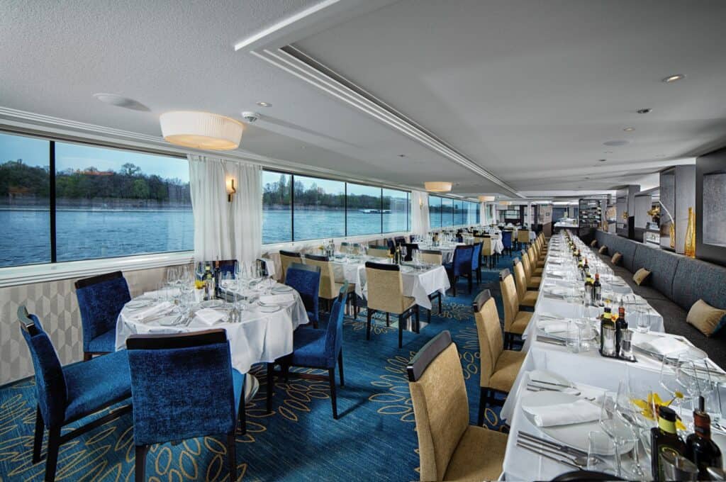 Riverboat Ship dining area
