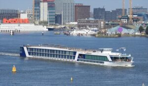 Riverboat Cruise Ship on the Rhine