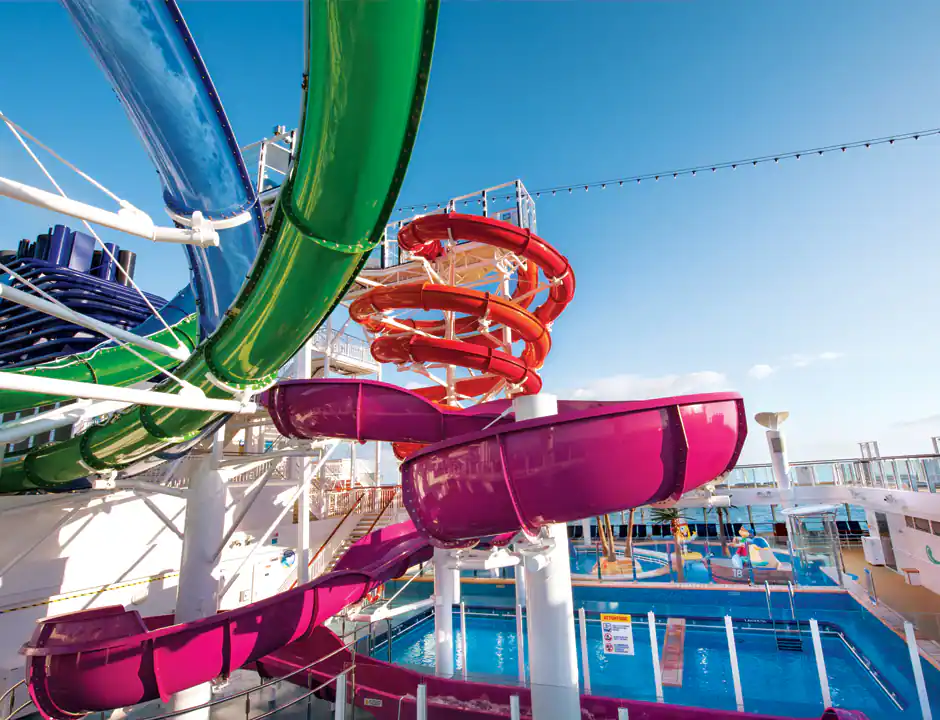 aqua park on the norwegian getaway