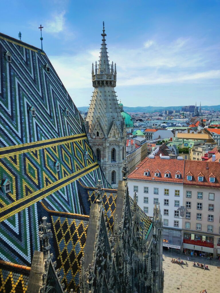 Vienna Ariel view