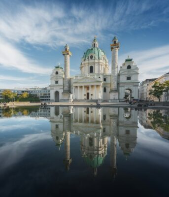 Karlskirche (St Charles Church) - Vienna, Austria