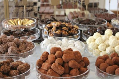 Truffles and luxury chocolates from Belgium chocolatier
