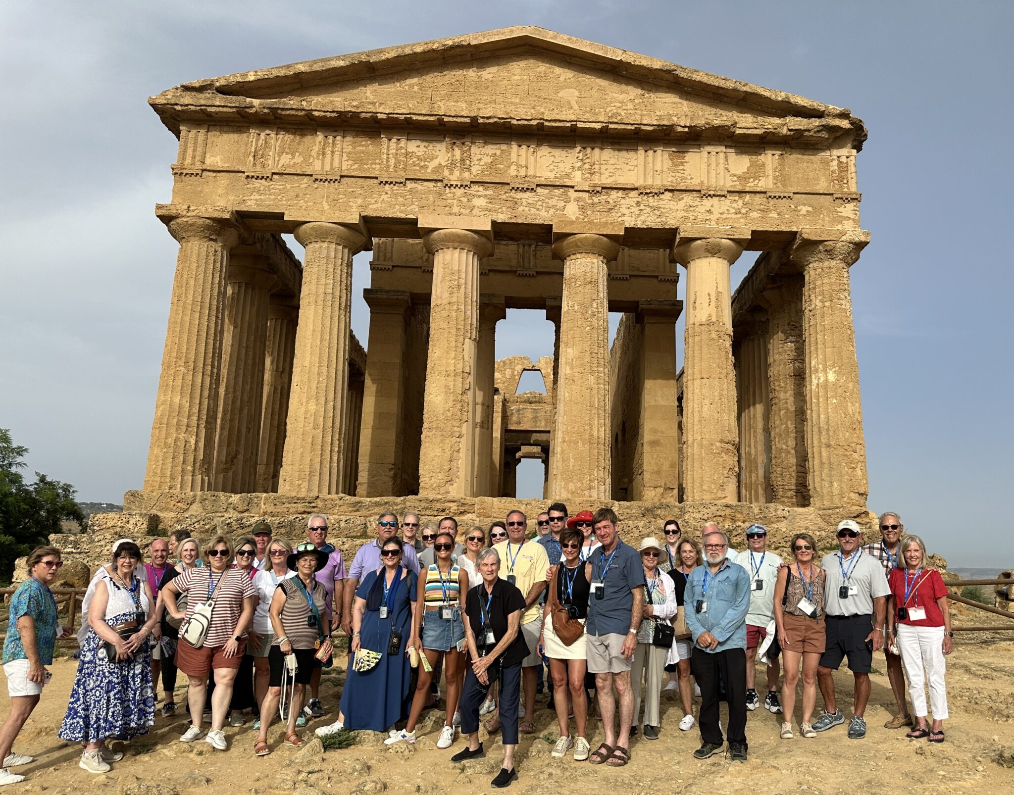 Valley of the Temples group picture