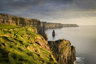 Cliffs of Moher at sunset, Doolin, Clare, Ireland