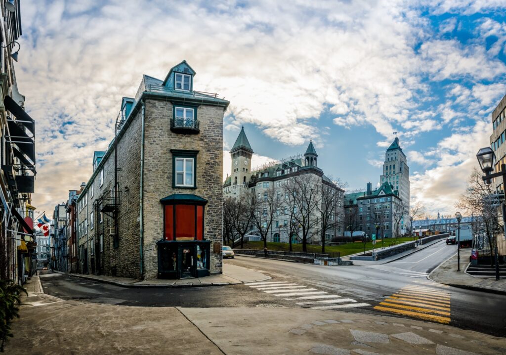 Architecture of Old Quebec - Quebec City, Canada