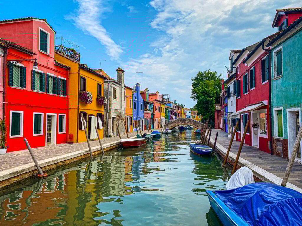 Burano island, Venice, Italy