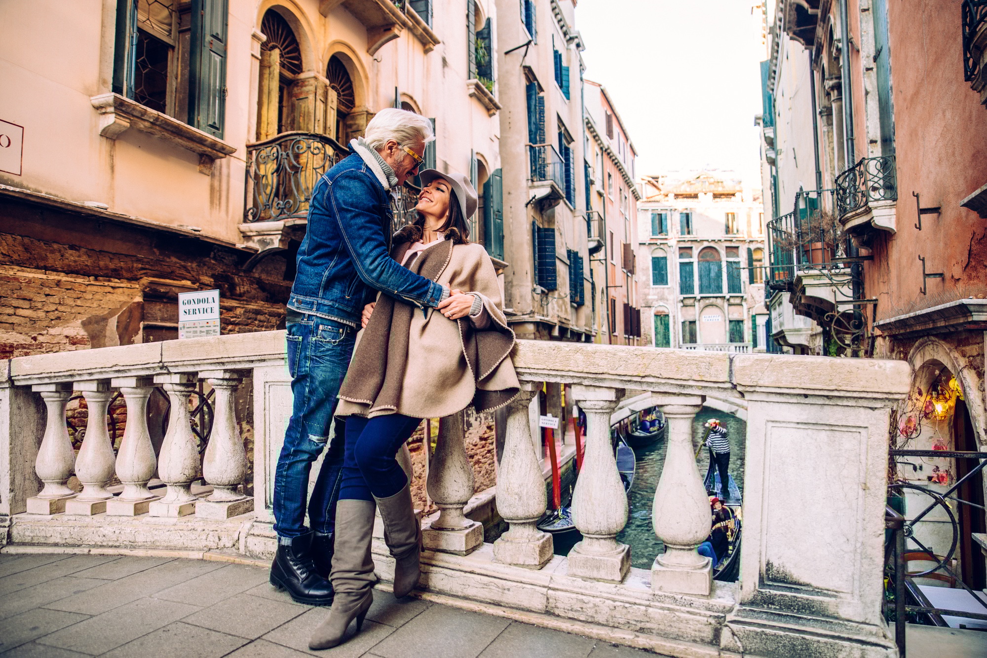 Couple in Venice