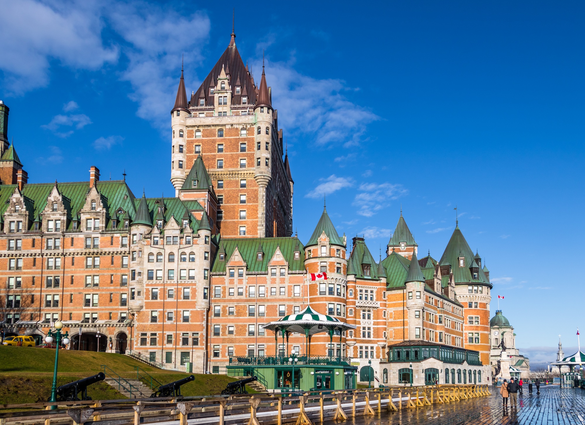 Frontenac Castle - Quebec City, Quebec, Canada