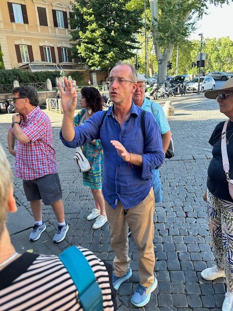 Tour Guide while traveling in Europe