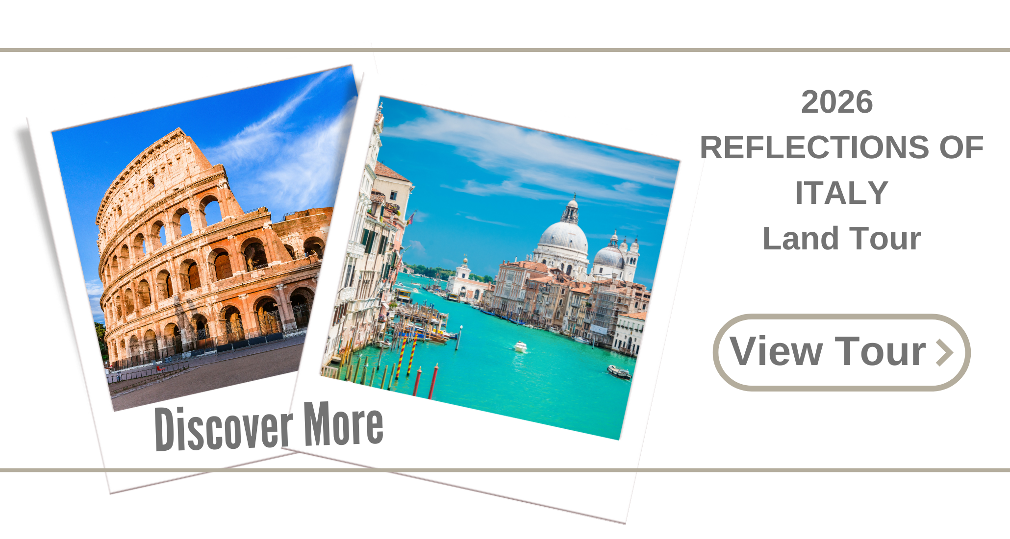Travel with Two Travel Gurus - Reflections of Italy