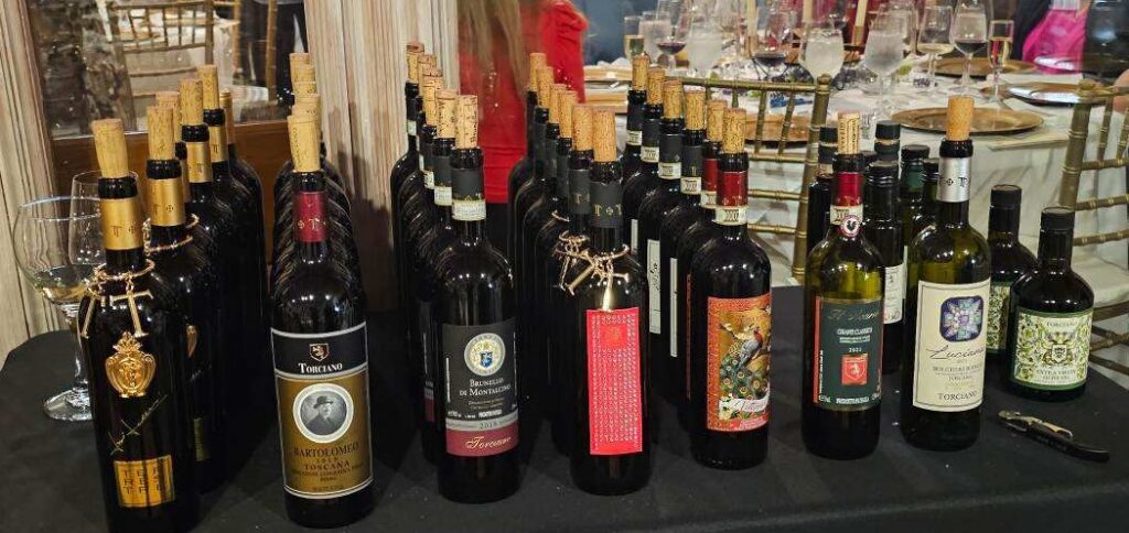Tuneta Torciano Wine Tasting from San Gimignano Italy