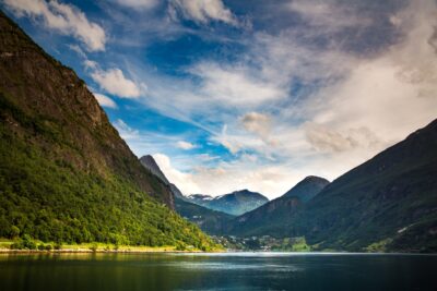 Geiranger fjord, Norway.